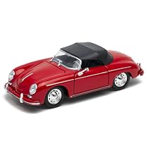 Amazon | WELLY 1/24 ポルシェ 356A スピードスター ソフトトップ